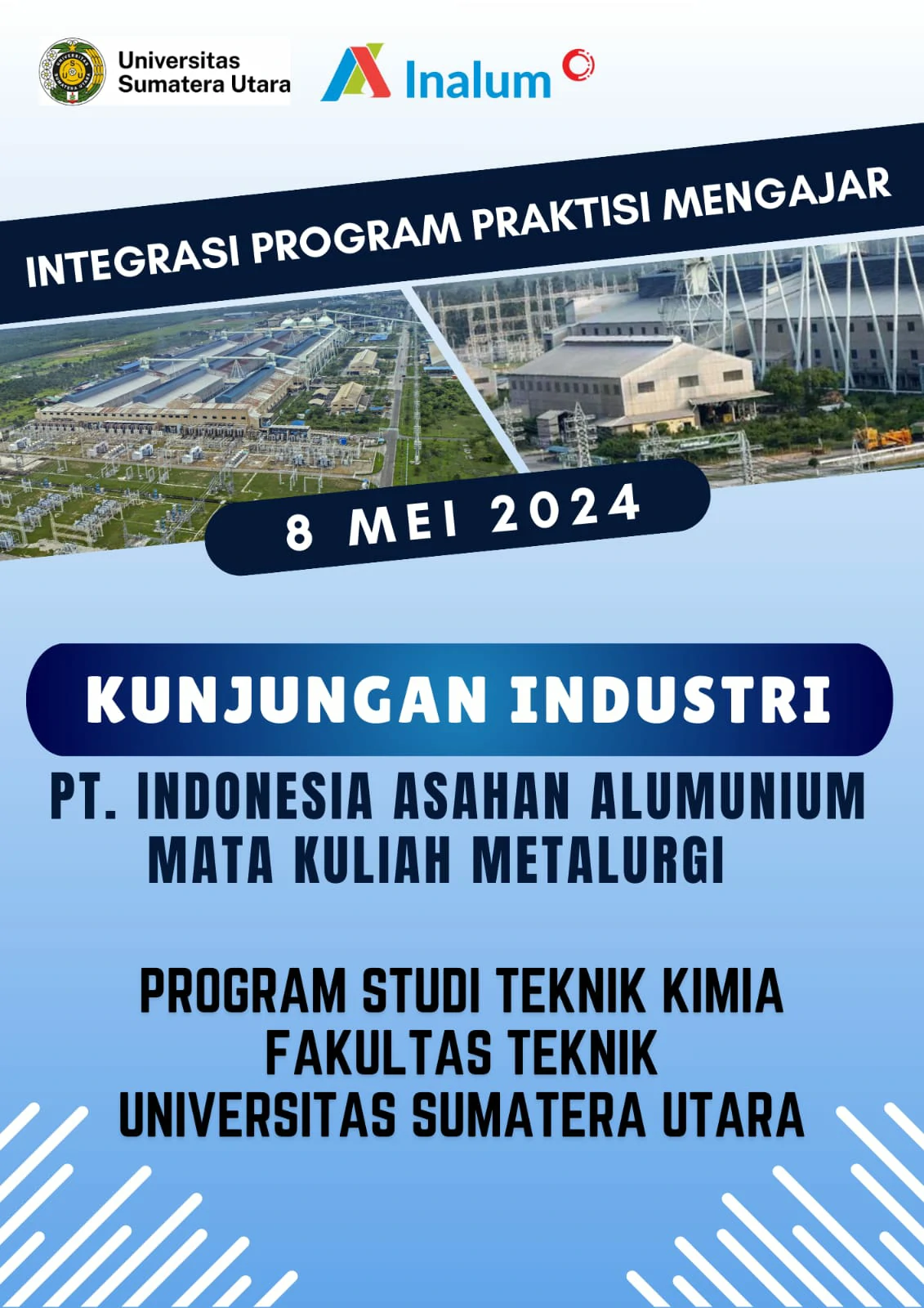 Industry Visit of PT Indonesia Asahan Aluminum